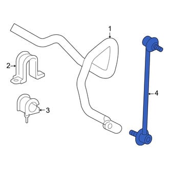 Toyota OE - Front Suspension Stabilizer Bar Link