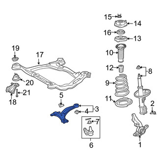 Toyota OE - Front Left Suspension Control Arm