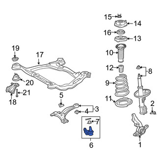 Toyota OE - Front Left Suspension Ball Joint