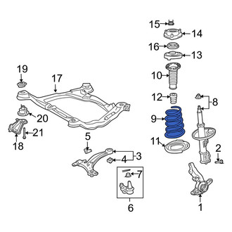 Toyota OE - Front Coil Spring