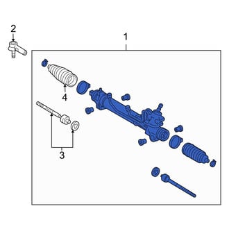 Toyota OE - Rack and Pinion Assembly