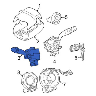 Toyota OE - Turn Signal & Combination Lever