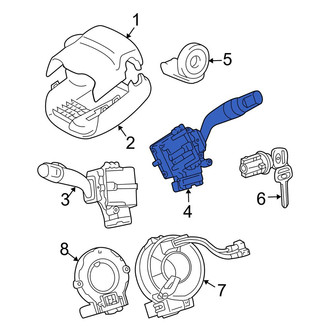 Toyota OE - Wiper Switch