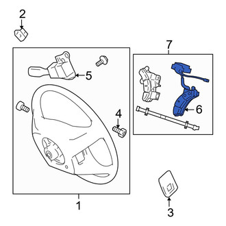 Toyota OE - Steering Wheel Radio Controls