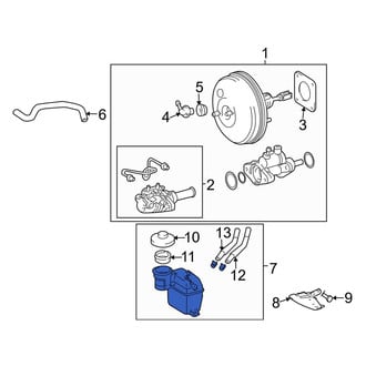 Toyota OE - Brake Master Cylinder Reservoir