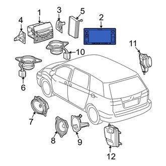 Toyota OE - Radio Control Unit