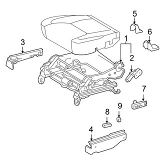 Toyota OE - Seats & Tracks - Tracks & Components (Driver Seat, Power)