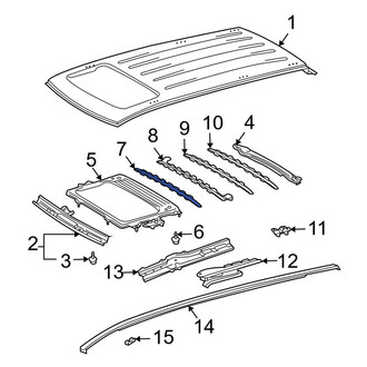 Toyota OE - Front Roof Bow