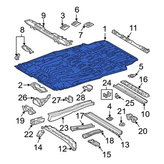 Toyota OE - Front Floor Pan