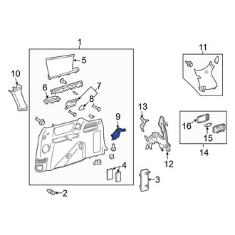 Toyota OE - Outer Speaker