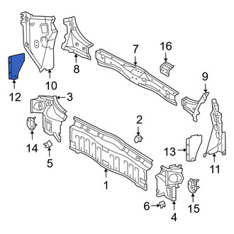 Toyota OE - Right Rear Body Reinforcement