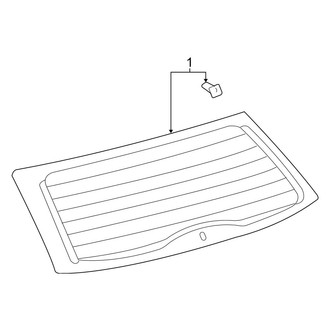 Toyota OE - Lift Gate - Glass