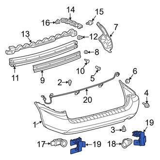 Toyota OE - Parking Aid Sensor Bracket