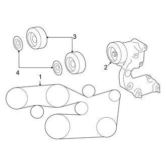 Toyota OE - Cooling - Belts & Pulleys (CE / LE / XLE)