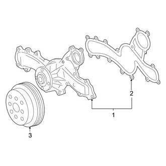 Toyota OE - Cooling - Water Pump (CE / LE / XLE 3.5L)