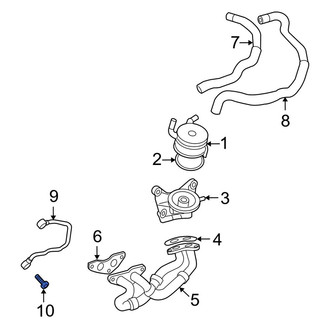 Toyota OE - Engine Oil Cooler Line Bolt