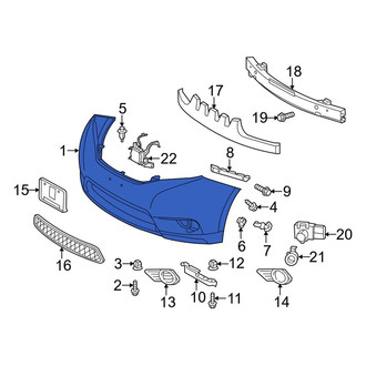 Toyota OE - Front Bumper Cover