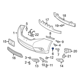 Toyota OE - Bumper Cover Retainer