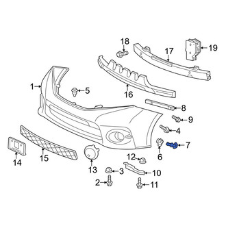 Toyota OE - Fender Liner Extension Clip