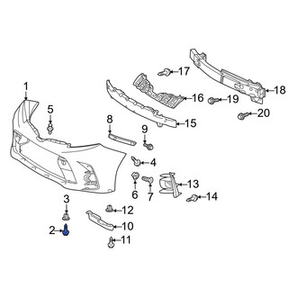 Toyota OE - Fender Liner Extension Screw