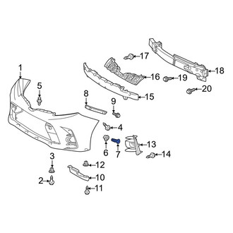 Toyota OE - Bumper Cover Retainer