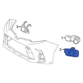 Toyota OE - Front Parking Aid Sensor Housing
