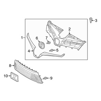 Toyota OE - Grille & Components