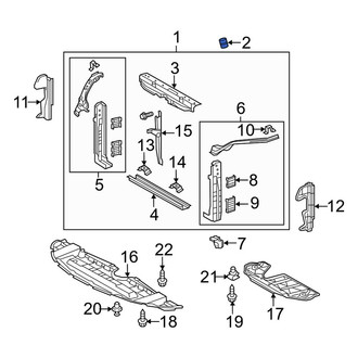Toyota OE - Front Hood Stop Buffer