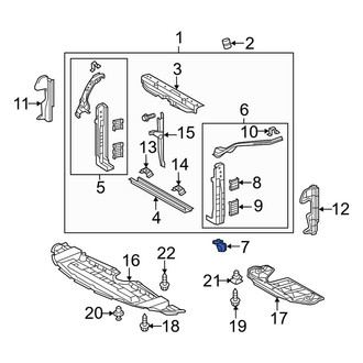 Toyota OE - Left Headlight Bracket