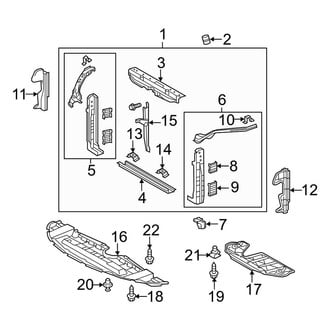 Toyota OE - Radiator Support
