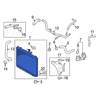 Toyota OE - Radiator