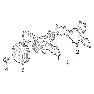 Toyota OE - Cooling - Water Pump (Base / LE / Limited / SE / XLE 3.5L)