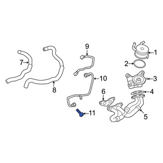 Toyota OE - Engine Oil Cooler Line Bolt