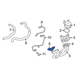 Toyota OE - Engine Oil Cooler Gasket