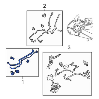 Toyota OE - Rear A/C Pipe