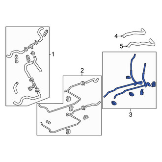 Toyota OE - Engine Coolant Pipe