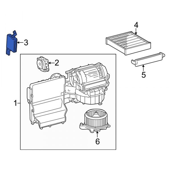 HVAC Blower Motor Control Module