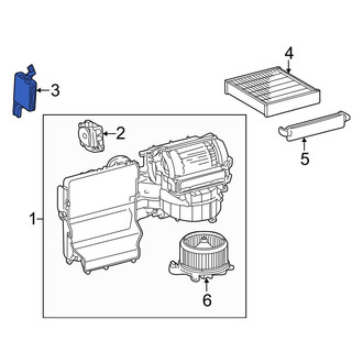 Toyota OE - Rear HVAC Control Module