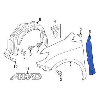 Toyota OE - Front Left Fender Insulator