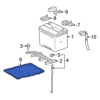 Toyota OE - Battery Tray