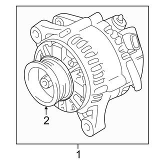 Toyota OE - Electrical - Alternator (L / LE / Limited / SE / XLE)