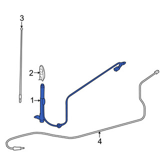 Toyota OE - Radio Antenna Assembly