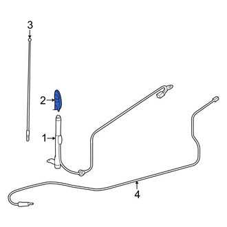 Toyota OE - Antenna Bezel