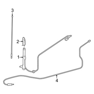 Toyota OE - Electrical - Antenna (Fender Mounted)