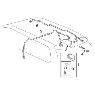 Toyota OE - Electrical - Antenna (Roof Mounted)