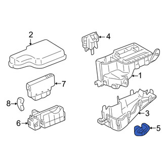 Toyota OE - Rear Junction Block Cover