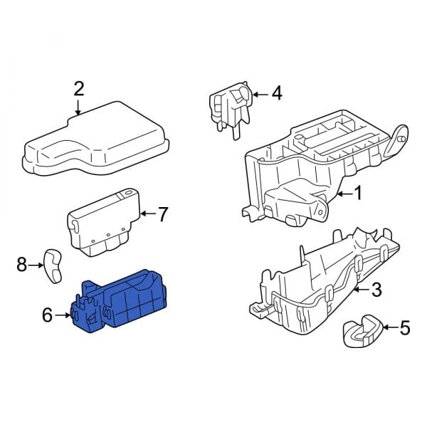 Toyota OE 8262008040 Front Fusible Link