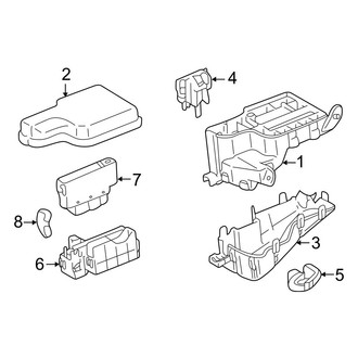 Toyota OE - Electrical Components (Under Hood)