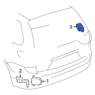 Toyota OE - Anti-Theft Alarm Siren
