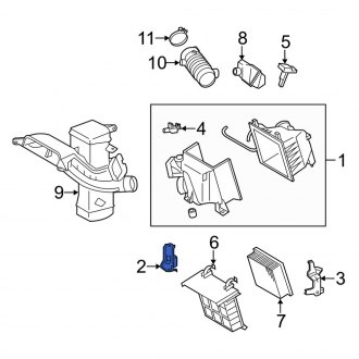 Toyota Sienna Air Filter Housing Boxes & Parts — CARiD.com